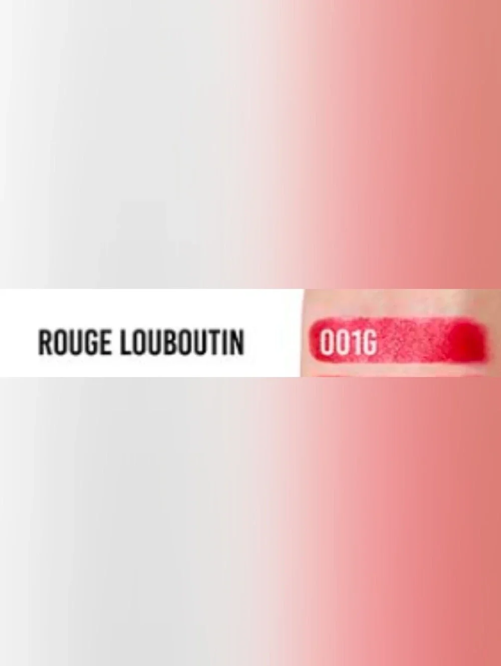 Christian Louboutin Rouge Lipstick With Refill